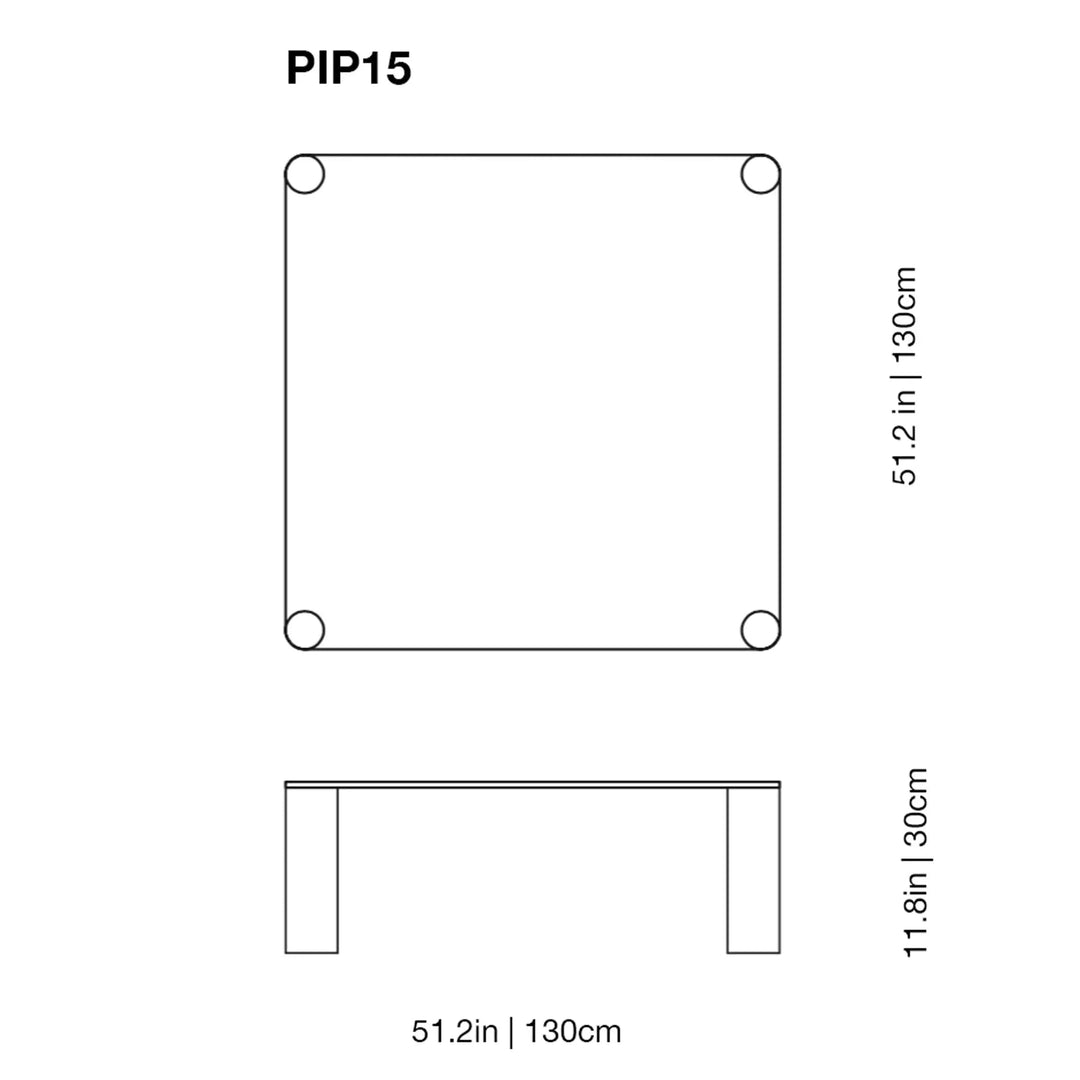 Pipeline Low Glass Table Tables Glas Italia