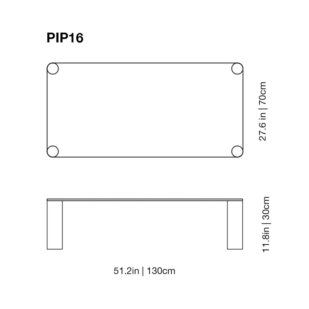 Pipeline Low Glass Table Tables Glas Italia