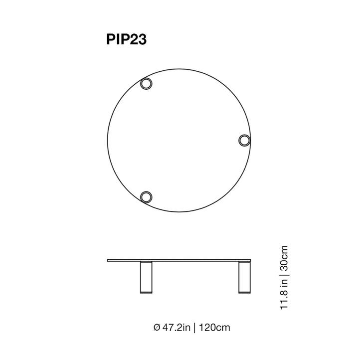 Pipeline Low Glass Table Tables Glas Italia