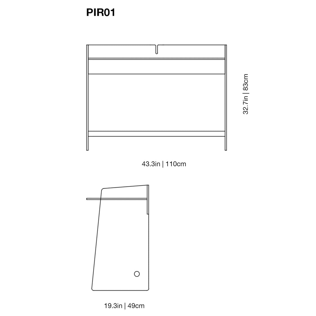 Pirandello Writing Desk Desks Glas Italia