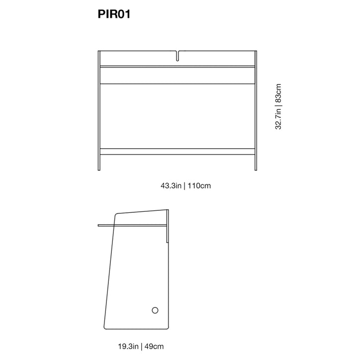 Pirandello Writing Desk Desks Glas Italia