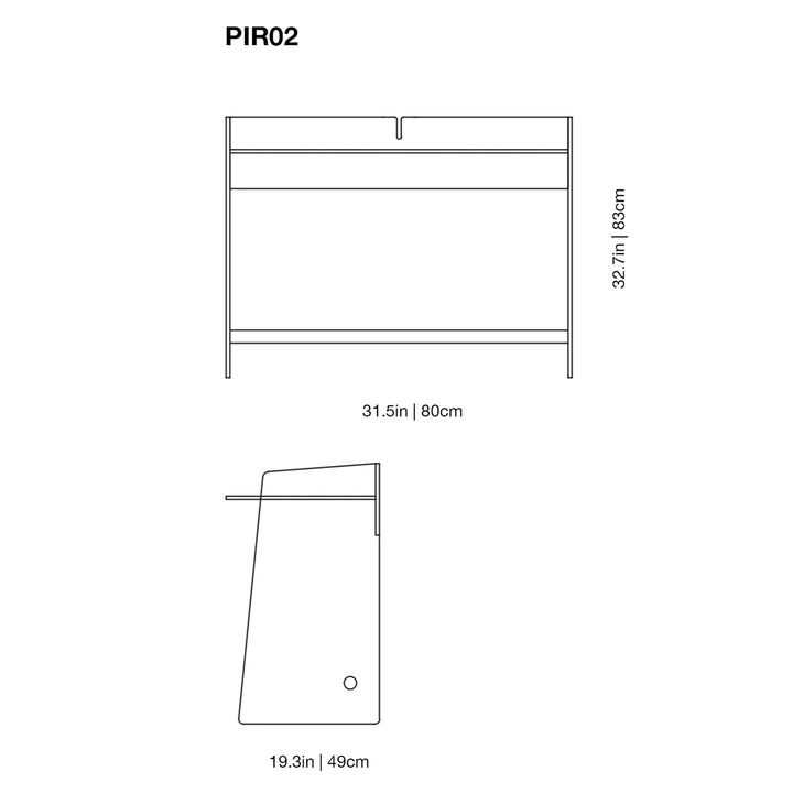 Pirandello Writing Desk Desks Glas Italia