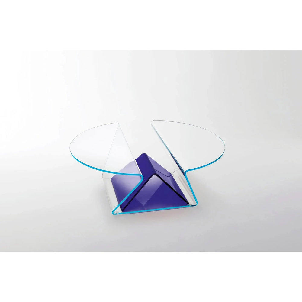 Plissé Low Glass Table Tables Glas Italia