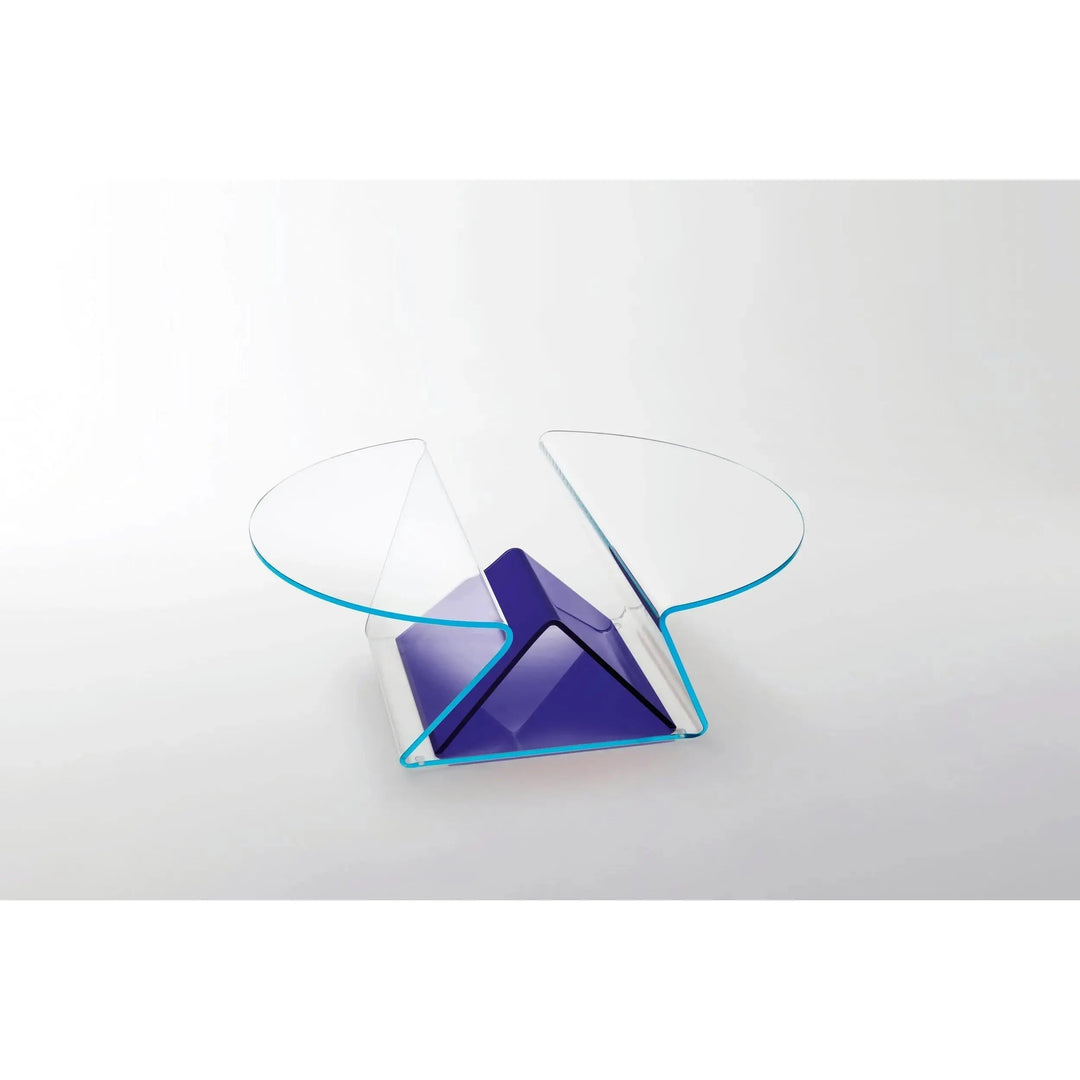 Plissé Low Glass Table Tables Glas Italia