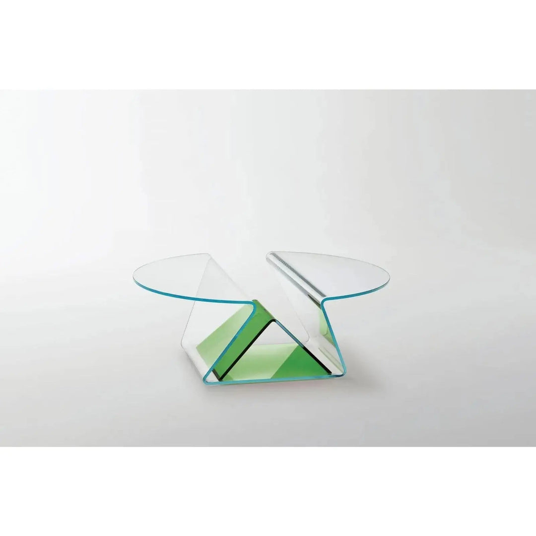 Plissé Low Glass Table Tables Glas Italia