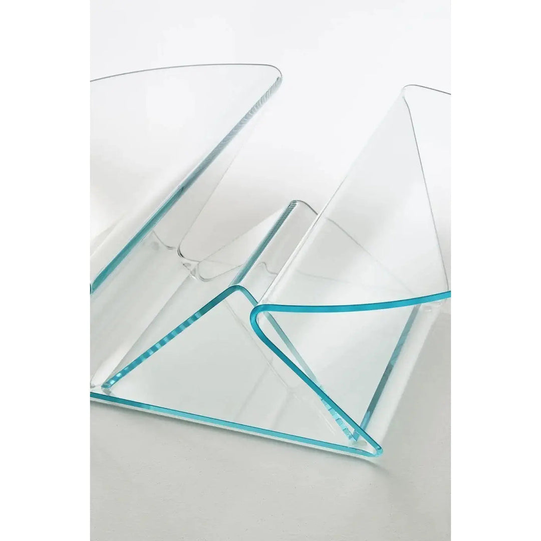 Plissé Low Glass Table Tables Glas Italia