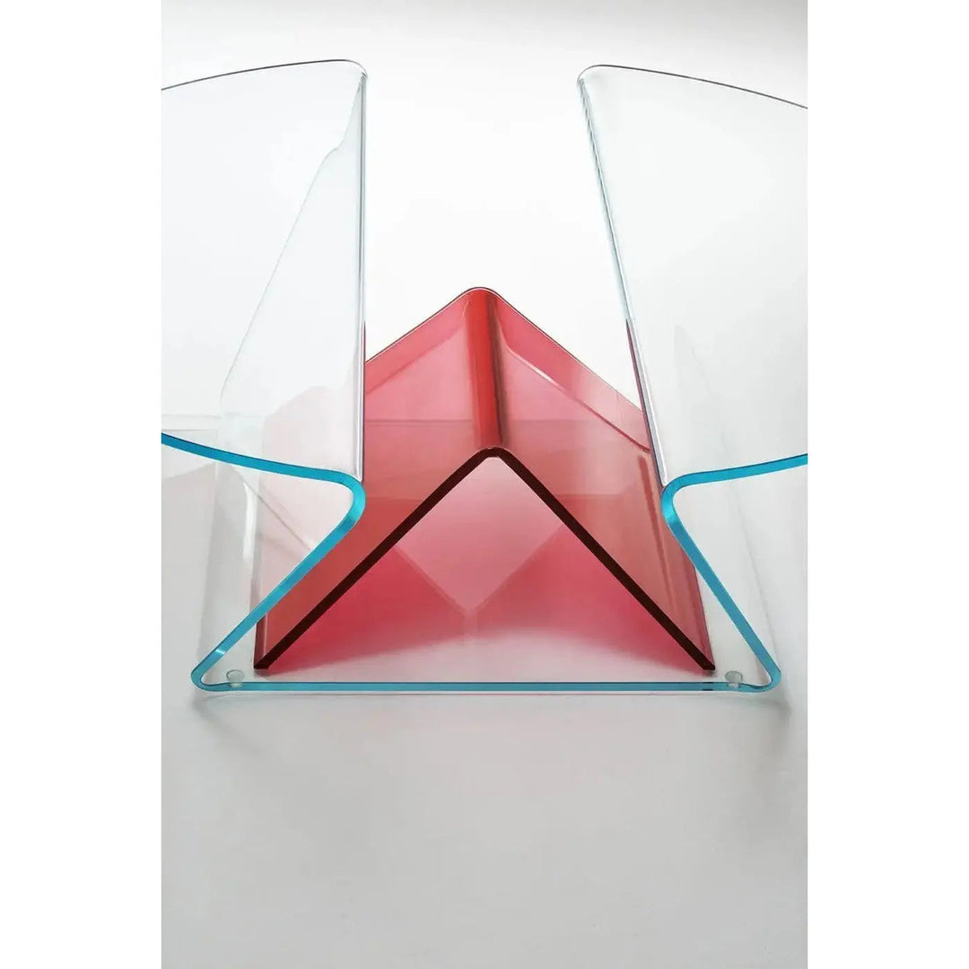 Plissé Low Glass Table Tables Glas Italia