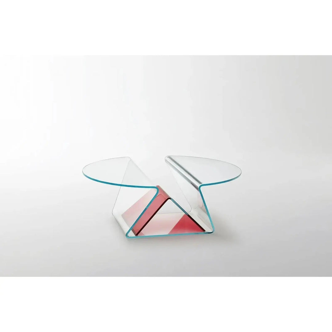 Plissé Low Glass Table Tables Glas Italia