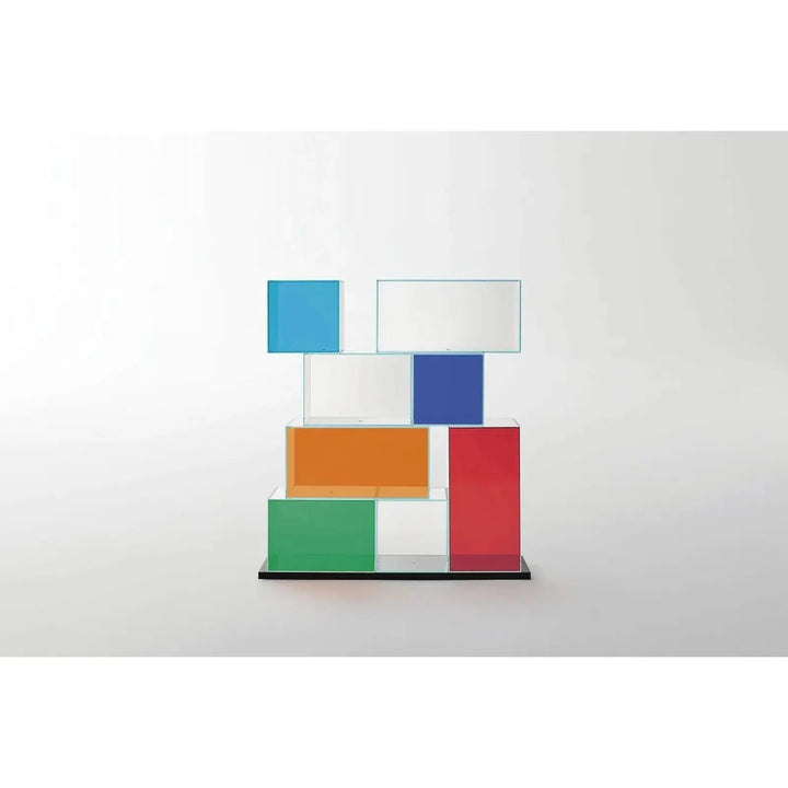 Quantum Glass Bookcase Bookcases & Standing Shelves Glas Italia