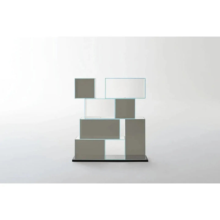 Quantum Glass Bookcase Bookcases & Standing Shelves Glas Italia