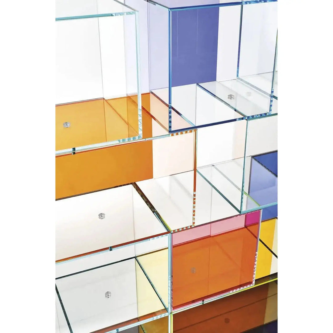 Quantum Glass Bookcase Bookcases & Standing Shelves Glas Italia