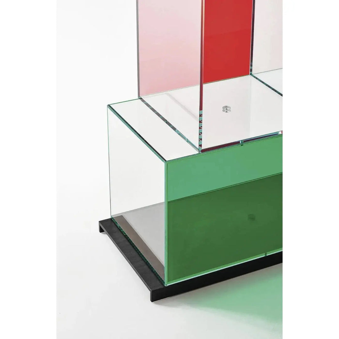 Quantum Glass Bookcase Bookcases & Standing Shelves Glas Italia