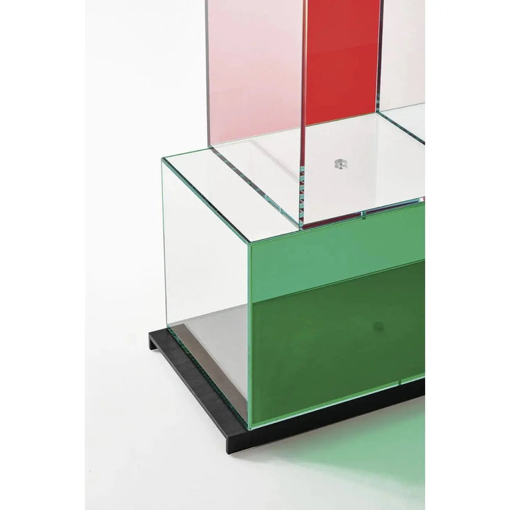 Quantum Glass Bookcase Bookcases & Standing Shelves Glas Italia