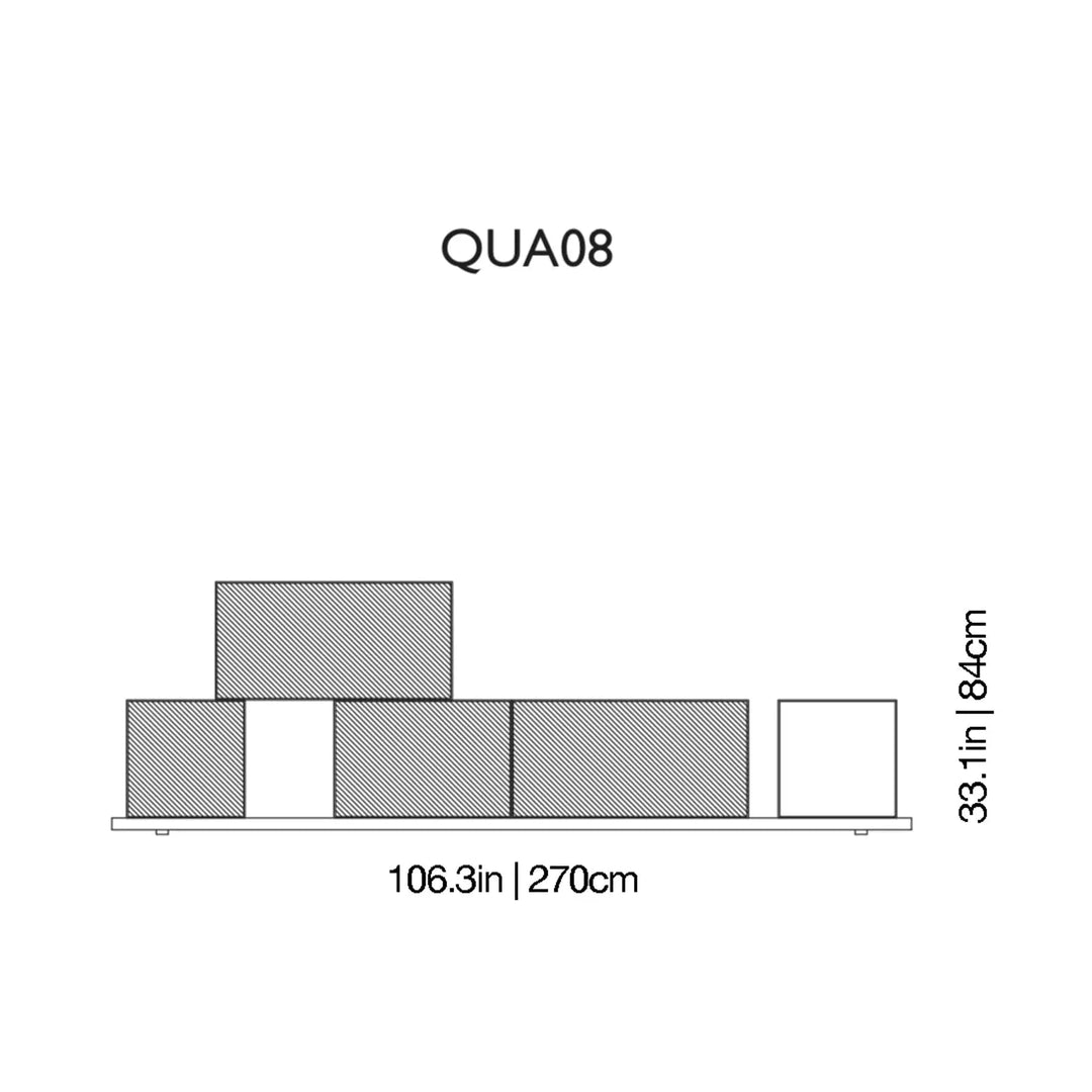 Quantum Glass Bookcase Bookcases & Standing Shelves Glas Italia