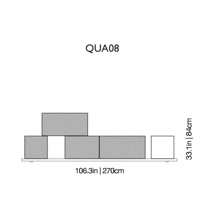Quantum Glass Bookcase Bookcases & Standing Shelves Glas Italia