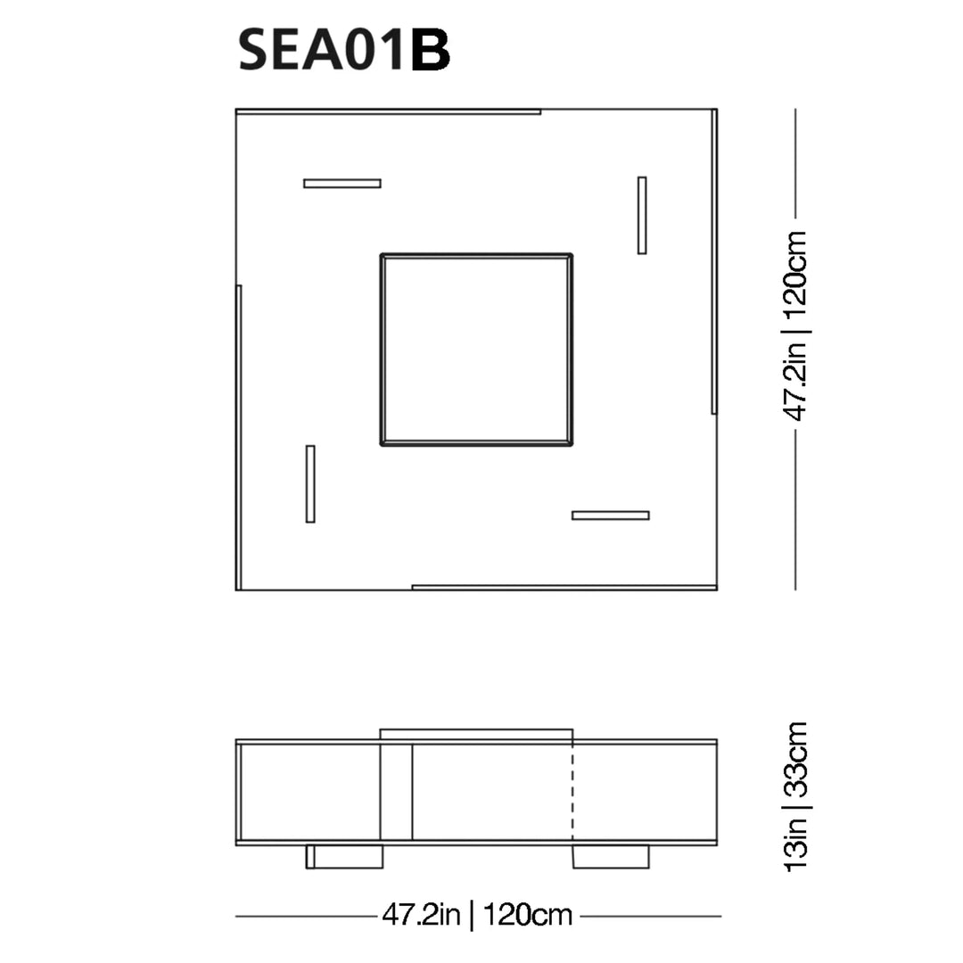 Seasons Low Glass Table Tables Glas Italia
