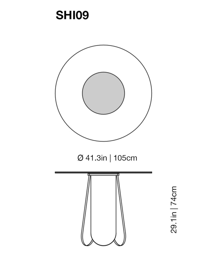 Shimmer - Glass Table Tables Glas Italia