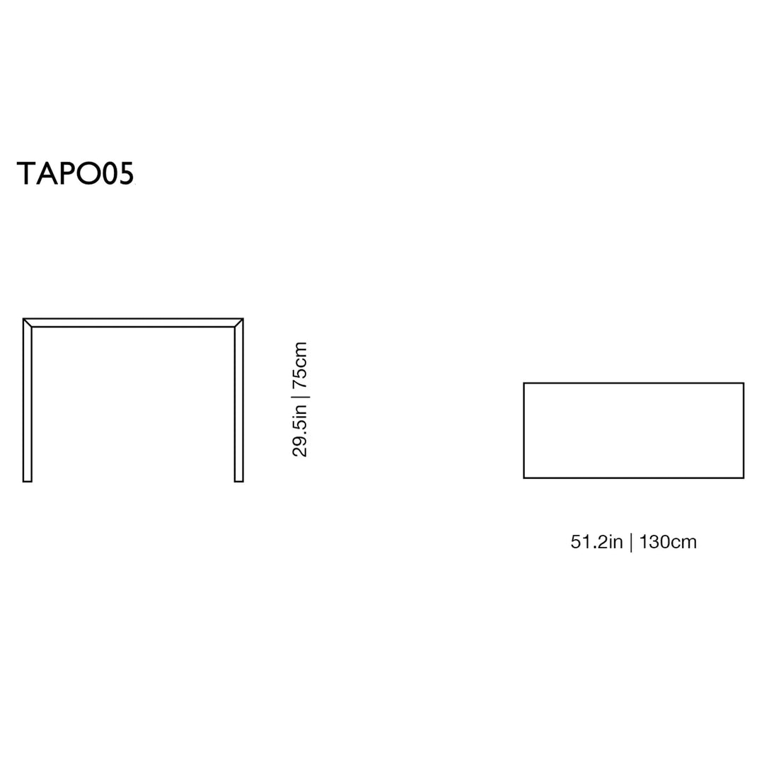 SiO2 Bridge Low Table Tables Glas Italia
