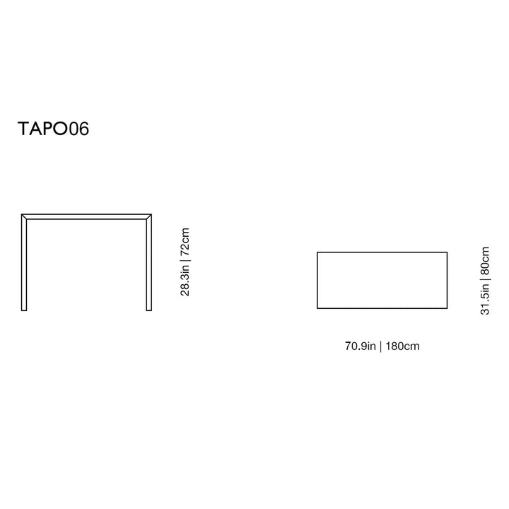 SiO2 Bridge Low Table Tables Glas Italia