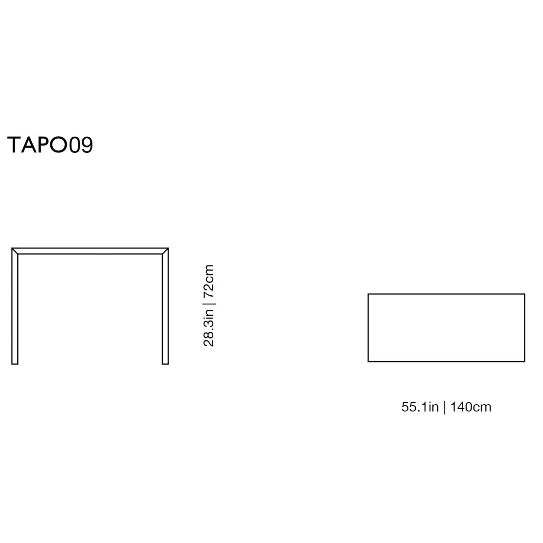SiO2 Bridge Low Table Tables Glas Italia