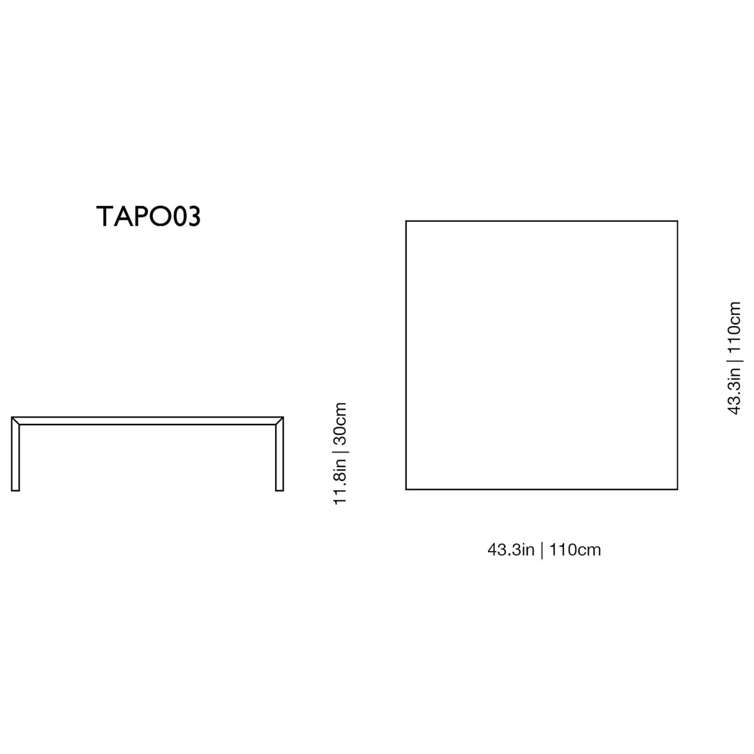 SiO2 Bridge Low Table Tables Glas Italia