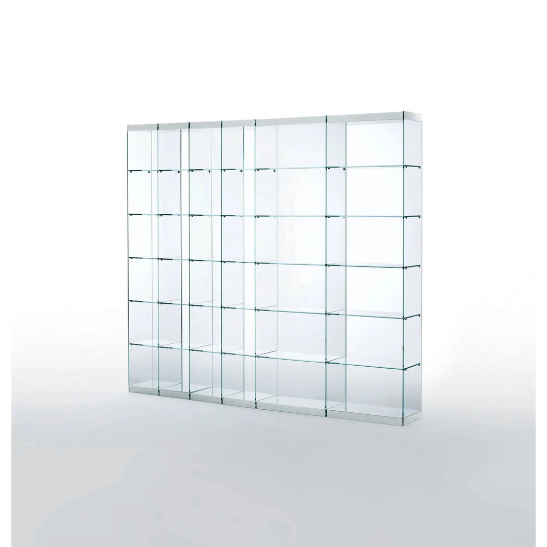 Space Glass Bookcase Bookcases & Standing Shelves Glas Italia