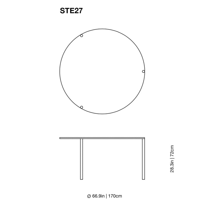 Metal Tables Glas Italia