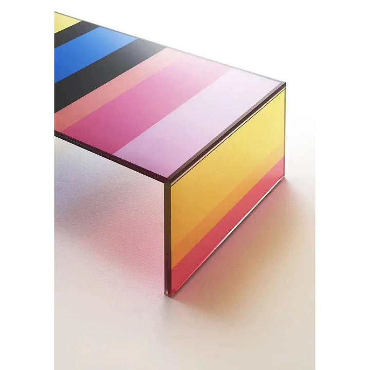 The Dark Side of the Moon - Low Glass Table Tables Glas Italia