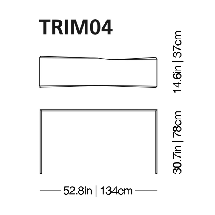 Trim Console Table Console Tables Glas Italia