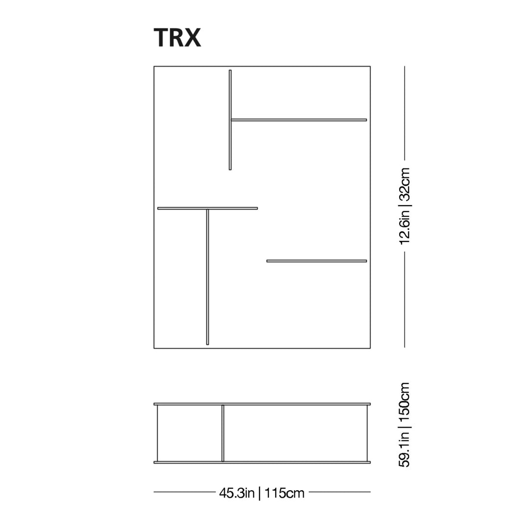 Transfix Glass Storage Unit Cabinets & Storage Glas Italia