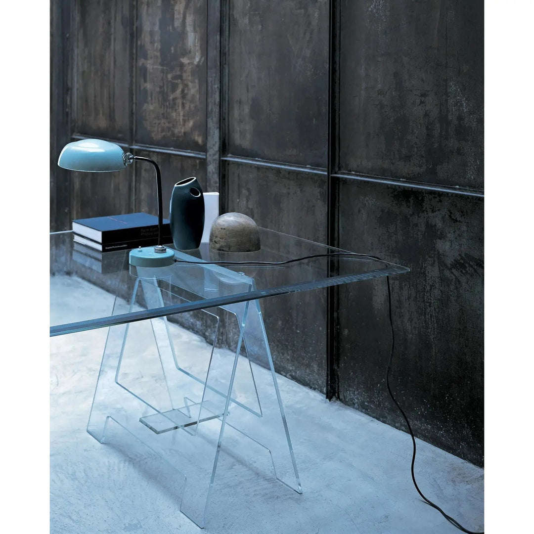Don Cavalletto Glass Table Desks Glas Italia