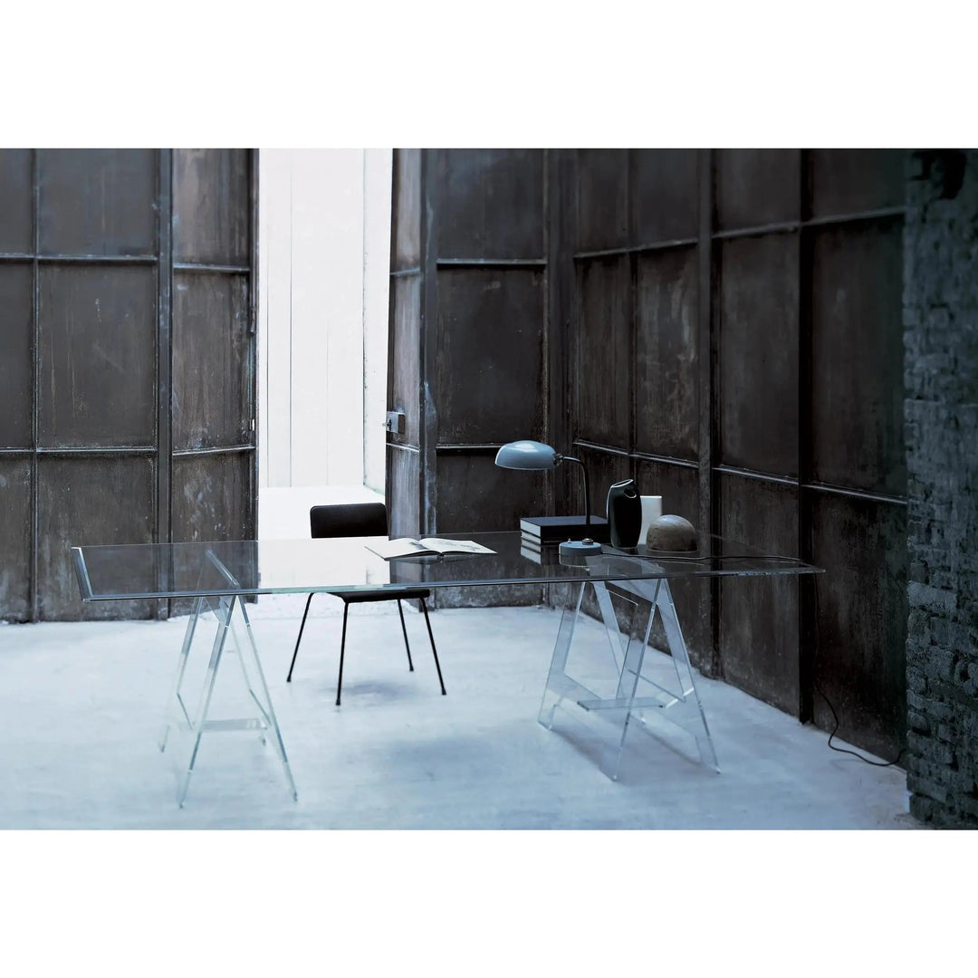 Don Cavalletto Glass Table Desks Glas Italia