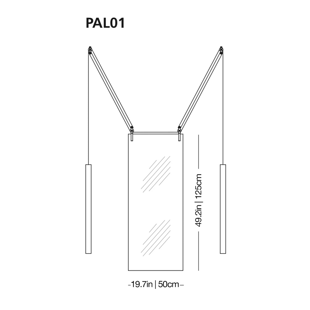 Palanco Mirror Wall Mirrors Glas Italia