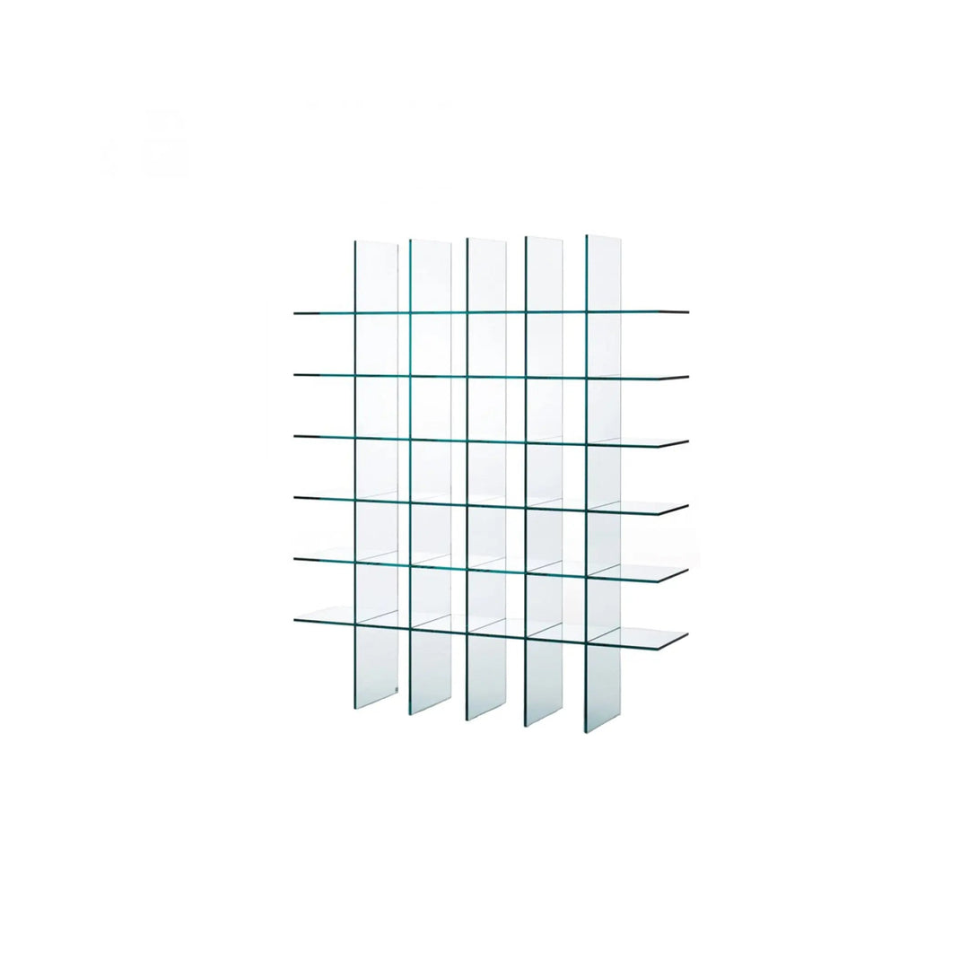 Glass Shelves #1 (1976) Bookcases & Standing Shelves Glas Italia