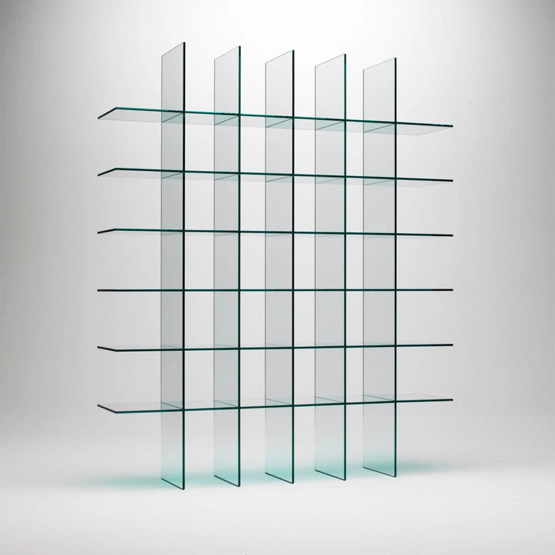 Glass Shelves #1 (1976) Bookcases & Standing Shelves Glas Italia