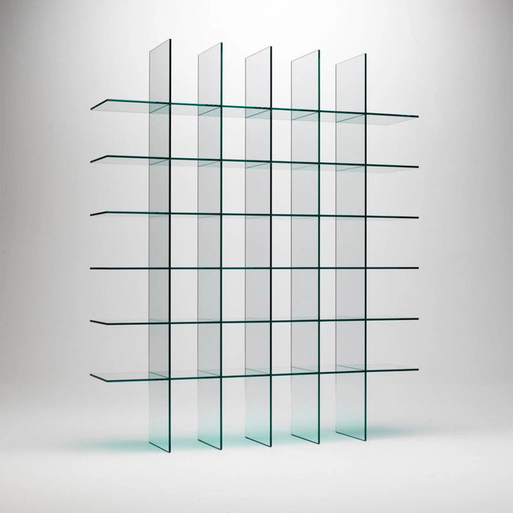 Glass Shelves #1 (1976) Bookcases & Standing Shelves Glas Italia