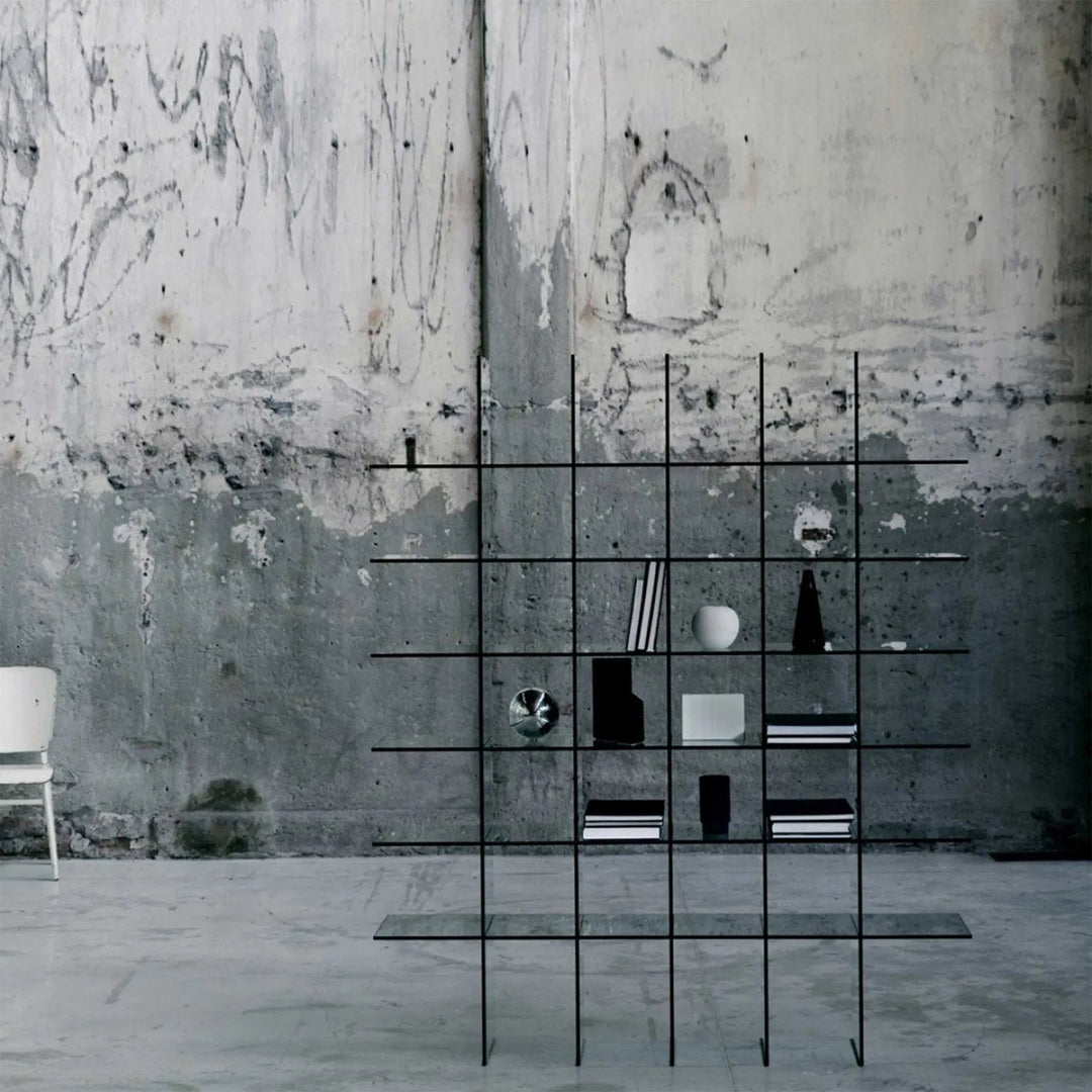 Glass Shelves #1 (1976) Bookcases & Standing Shelves Glas Italia