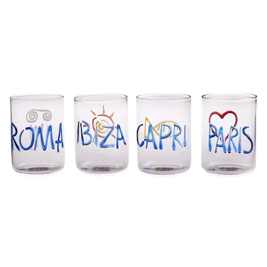 Jet Set Glassware Set Jonathan Adler