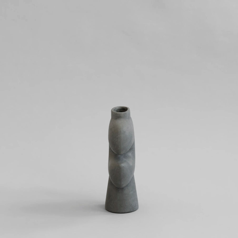 Tribal Vase, Medio - Dark Grey Vases 101 Copenhagen   