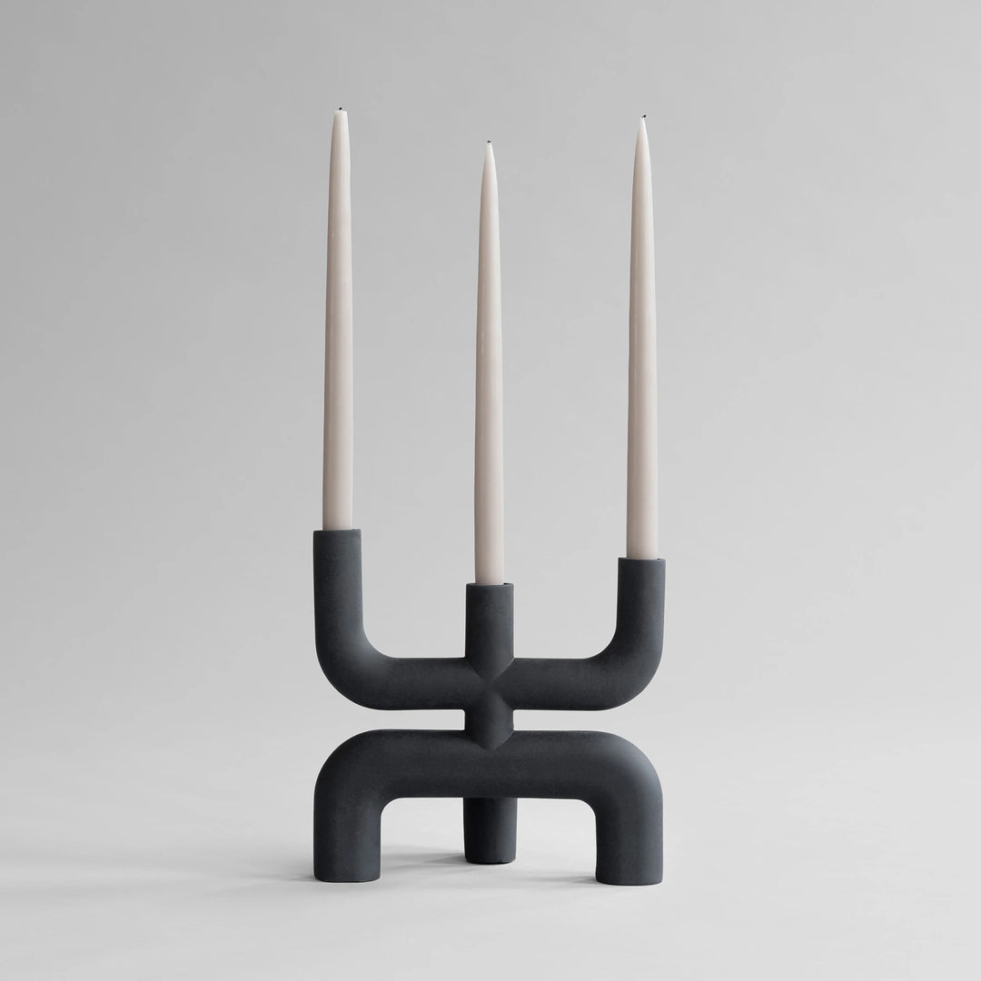 Cobra Candle Holder - Black Candle Holder 101 Copenhagen   