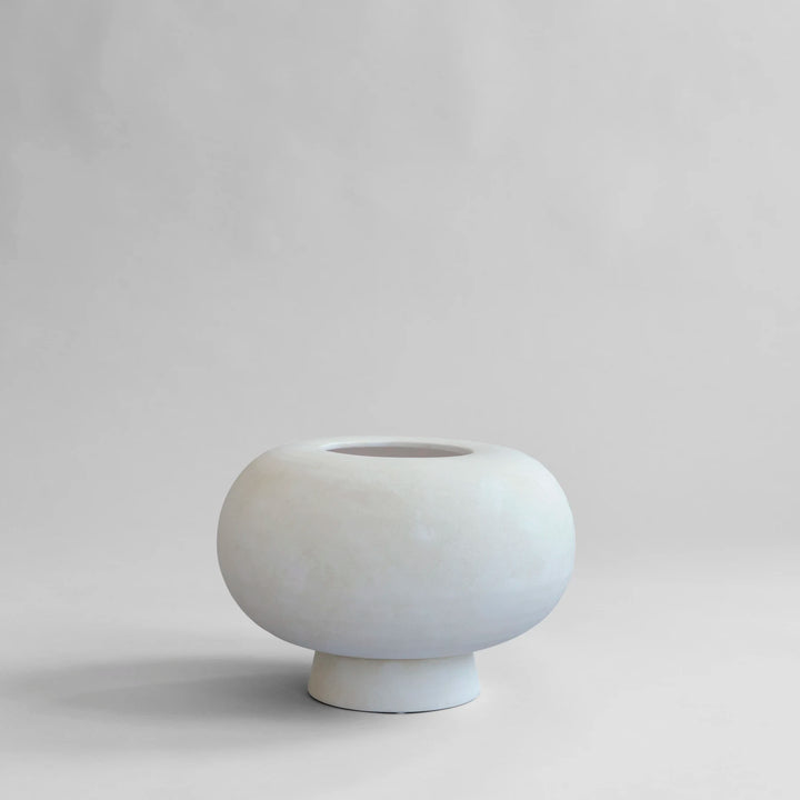 Kabin Vase, Fat - Bone White Vases 101 Copenhagen   