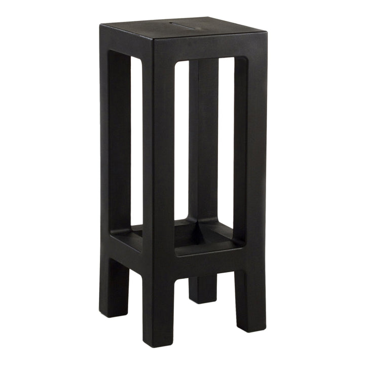 Jut Bar Stool Outdoor Vondom Black - Basic