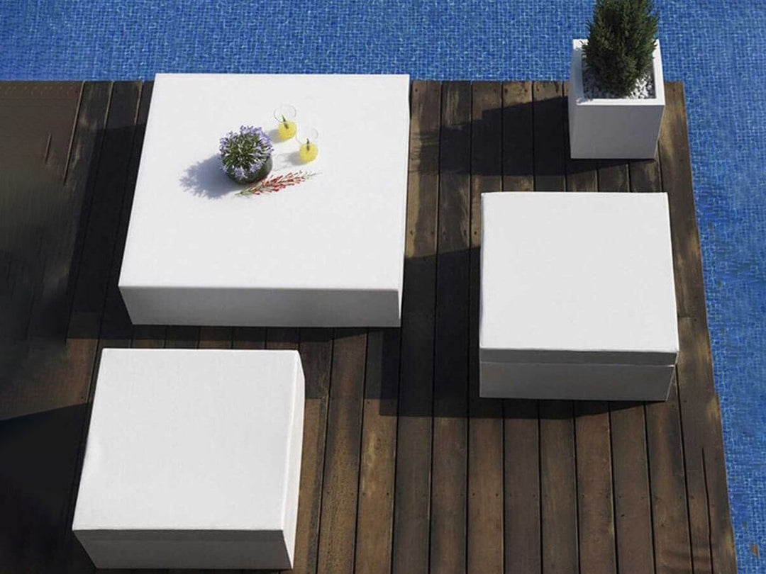 Jut Chill Ottoman Outdoor Vondom