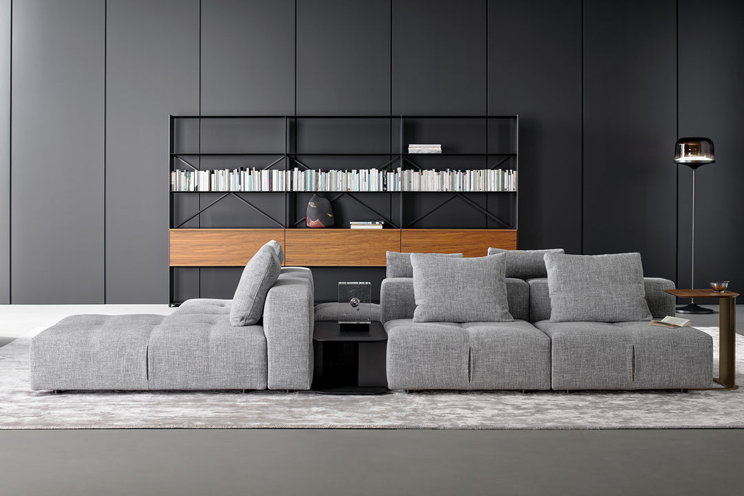 Kaos Bookcase with Storage Bonaldo