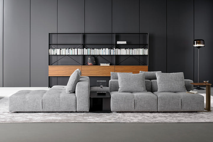 Kaos Bookcase with Storage Bonaldo