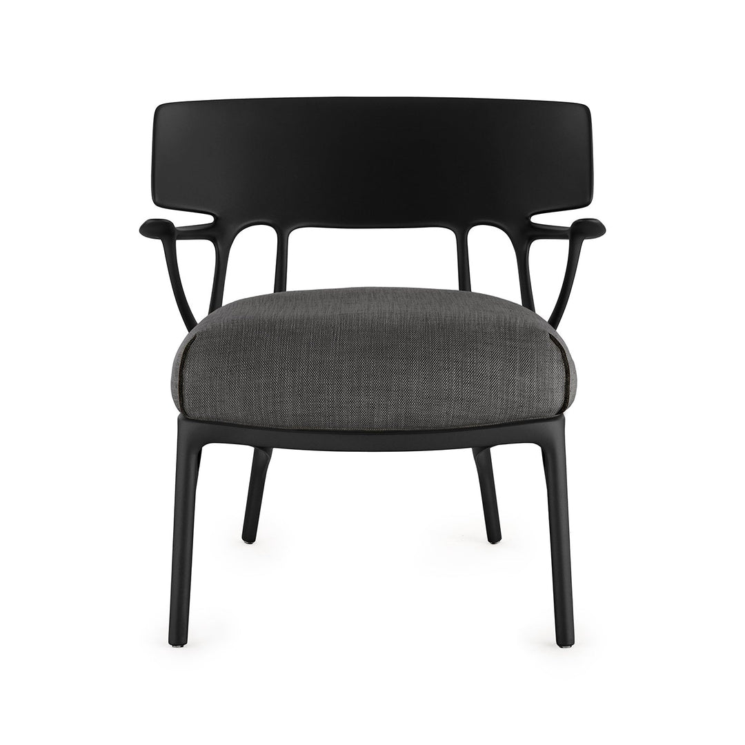 A.I. Lounge Chair Chairs Kartell Black / Anthracite Panamino Basic