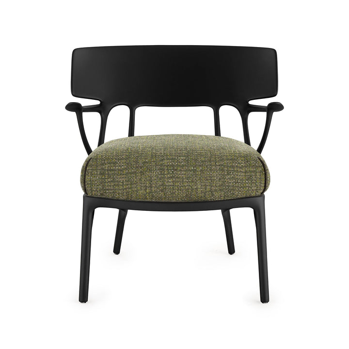 A.I. Lounge Chair Chairs Kartell Black / Green Texture