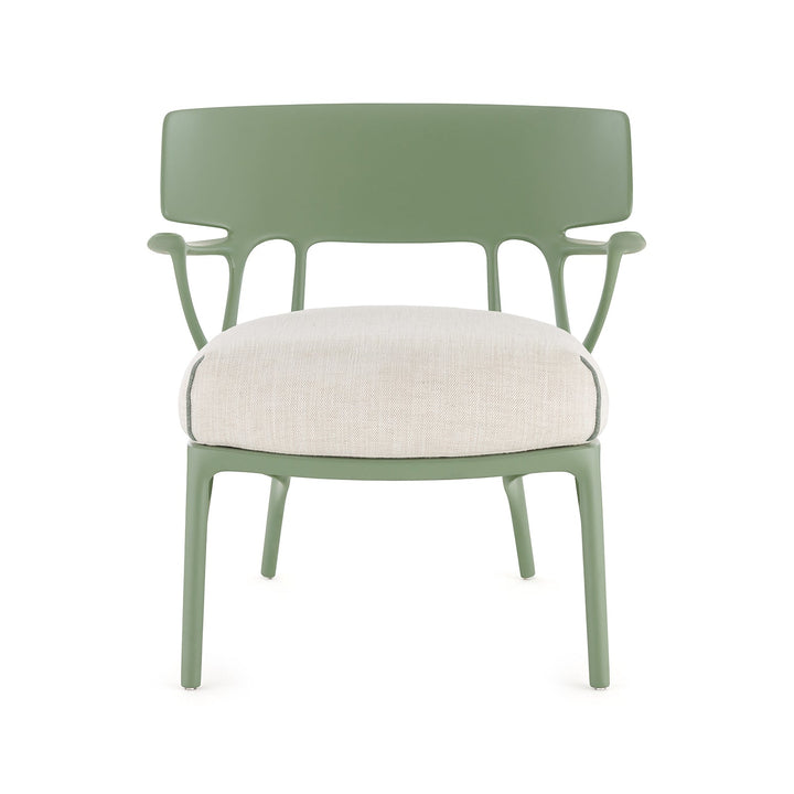 A.I. Lounge Chair Chairs Kartell Green / White Panamino Basic