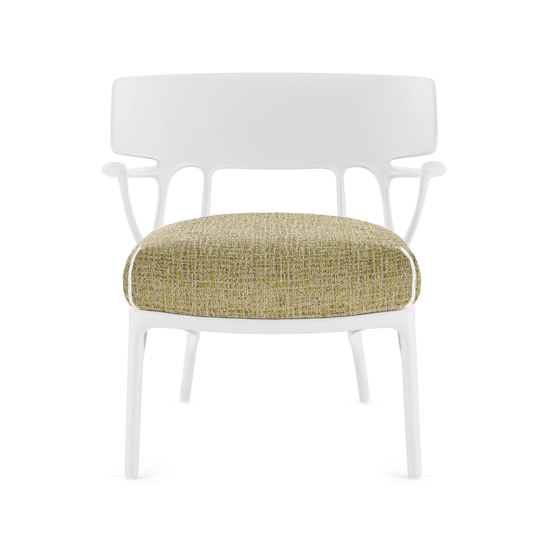 A.I. Lounge Chair Chairs Kartell White / Yellow Texture