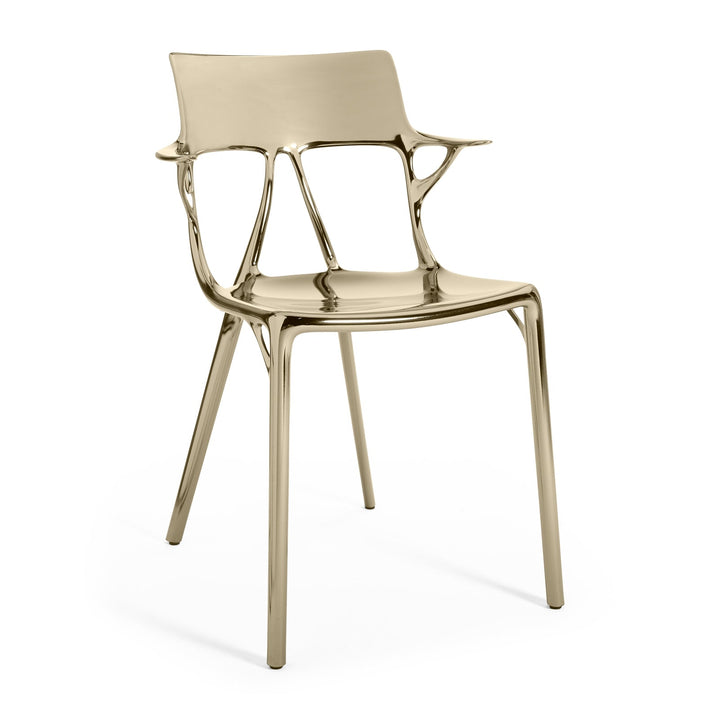 A.I. Metal Chair (Set of 2) Chairs Kartell Bronze